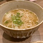 野毛 如水 - シメそうめん