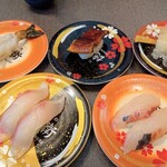 にぎりの徳兵衛 - 活〆かんぱち　天然大車海老　大切り国産鰻　スズキ昆布〆　しまあじ