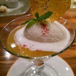 レストラトゥール - デザート　オレンジ・ジュレ