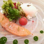 レストラトゥール - 前菜　スモーク・サーモン