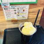 自家焙煎珈琲サニム - アイスフロート¥270