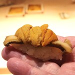 鮨 一幸 - 『ウニ鮑』