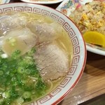 来福軒 - 【2014.04.07撮影】焼きめしセットが久留米流！