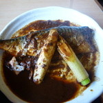 丸金食堂 - サバ味噌煮がでかーーい！”