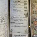 Giovanni's Shrimp Truck - メニュー