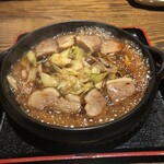 蕎麦小路 さわらび - 合鴨の陶板焼き