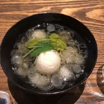 蕎麦小路 さわらび - 海老真薯