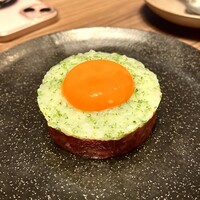 焼肉うしごろ 銀座店 - ▪️富山産白海老の和牛ユッケ