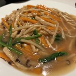 中国料理 四川 - 豚肉の細切り入り焼きそば¥1700