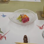 鮨 難波 - 平目とトロのお造り