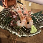 海味はちきょう - ボタン海老