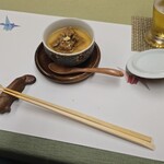 鮨 難波 - 茶碗蒸し　穴子入り