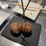 岩瀬串店 - 自家製鶏団子 塩