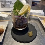 岩瀬串店 - 親鶏の湯引き