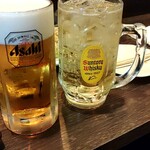 縁家 - メガ生ビール&メガハイボール