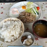 あかり - 料理写真:生姜焼き定食