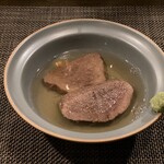 近江牛と有機野菜の呑処 ひだまり - 特製だし塩タン