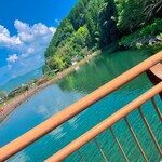 竹中池ソーメン流し - 反対側の景色