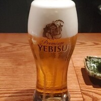 鳥さと 別邸 - エビス生ビール