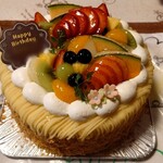 ケーキショップオカダ - 料理写真:特注モンブラン