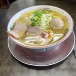 E・Y竹末 - 味玉塩中華そば1150円