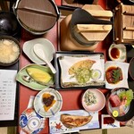 鳴子旅館 - 料理写真:ボリューミー夕食