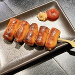 三酉屋 - チョリソ串165円