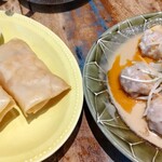 Everybody's Table - えび春巻とごまだれ雲呑