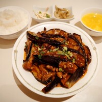 中国飯店 市ヶ谷店 - ナスと豚挽き肉炒め 1300円 中国飯店 市ヶ谷店 - ナスと豚挽き肉炒め 1300円
