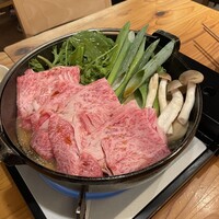 すき焼きと牛まぶし ももしき - 