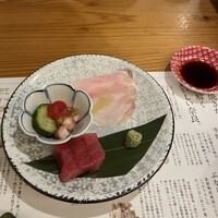 すき焼きと牛まぶし ももしき - コース：先出し