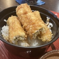 天ぷら とばり - ☘️ 穴子3切は、充実の天丼でした！