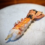 蒼 - シグニチャーの一つ。さかな人長谷川さんの赤座海老