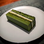 蒼 - 「蒼菓」さんの新作抹茶オペラ。いただきました。