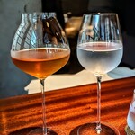 蒼 - ありがたいことに、大好きなリーフワインのお茶をご用意くださいました。