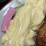 一楽ラーメン - マヨ＆可愛いクンピー(*´∀`)♪