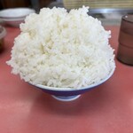 一楽ラーメン - ご飯は…『少し多め』で注文！
