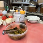 一楽ラーメン - 高菜は食べなかった(^◇^;)