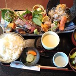 海鮮和食 魚魚魚 - 上特盛刺身定食