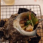 せんざん - サザエのつぼ焼き