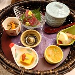 せんざん - 花かご旬菜盛り