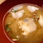 せんざん - かに味噌汁