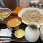 みつ乃家 - もりそばミニ天丼1,060円