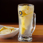 肉バル 296 栗坊 - レモンハイ