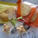 パティスリー ラプラス - 動物チョコと、ナッツクッキー。ジャムクッキー