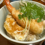 そば打ち幸甚 - エビ天丼