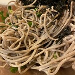 Island Country Market - ZARU SOBA. とは書いてあったけど、エビ天ぶっかけそばね。エビ天も天ぷらじゃなくて、エビフライでした！笑笑