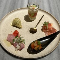 GRIGLIA Pagina - 前菜盛り合わせ