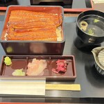 鰻の成瀬 - 料理写真:上うな重竹 3/4尾 (ごはん大盛) ¥2,600
