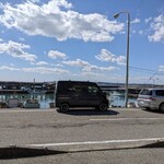 笑福 - 同僚の車と房総の港